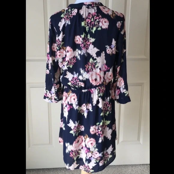 Daniel Rainn Floral tie waist dress, Size M 🎀 - Picture 3 of 13